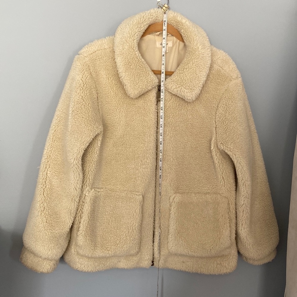 Cream Teddy Bear Jacket Macys